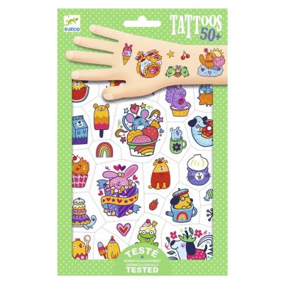 Набір наклейок на тіло DJECO Ласощі (DJ09612)