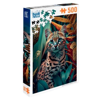 Пазл Puzzleville Оцелот Лео 500 елементів (PZL500_22)