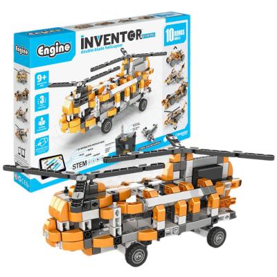 Конструктор Engino Inventor Motorized Гелікоптер 10 в 1 (IN70)