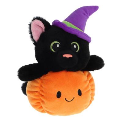 М'яка іграшка Keel toys Keeleco Halloween Гарбузові звірі Котик 14 см (EH3884/1)