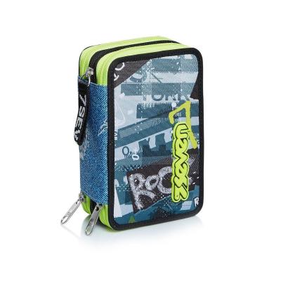 Пенал із наповненням Seven 3 Сompartments Urban rock (301012004699)