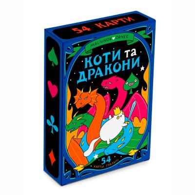 Гральні карти Orner Maliunok Коти та Дракони (orner-2870)