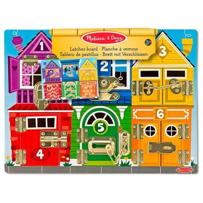 Ігровий набір Melissa and Doug Дерев’яна дошка із засувками (SM93406/6075185)