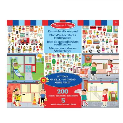 Набір багаторазових наліпок Melissa and Doug Моє місто (SM93209/6805)