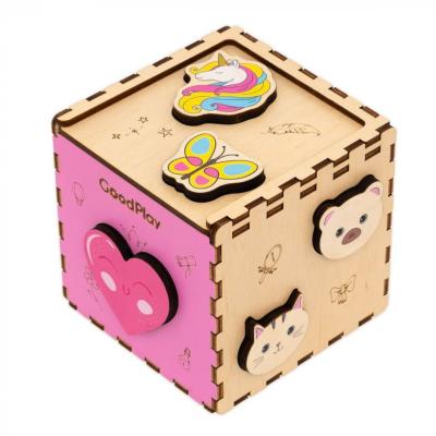 Кубик-сортер Good Play Казковий світ (CUB-4-005)