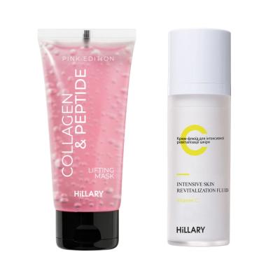 Набір для ліфтингу та ревіталізації шкіри обличчя Hillary Lifting & Revitalizing Face Kit