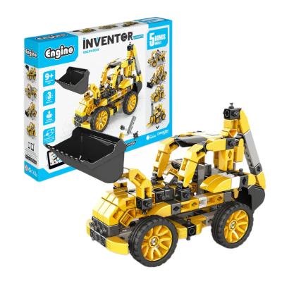 Конструктор Engino Inventor Mechanics Екскаватор 5 в 1 (IN40)