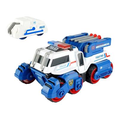 Автомодель Cars S Поліцейська бойова машина 3 в 1 Pull-back з катапультою та гарматами (CJ-4849897)