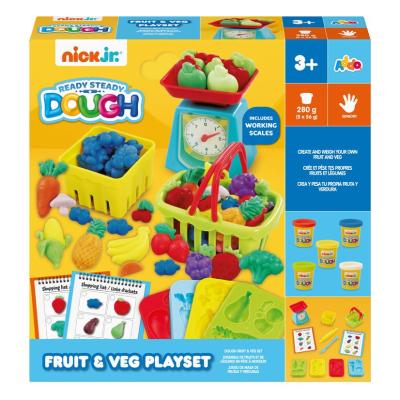 ​Набір для творчості з пластиліном Addo Ready Steady Dough Овочі та фрукти (318-13184-BN)