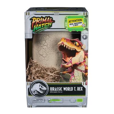 ​Ігровий набір Primal Hatch Інтерактивний тиранозавр Рекс в яйці (SM69400)
