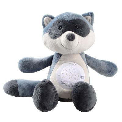 ​Нічник Funmuch Єнот з датчиком плачу AI та проектором (FM666-72)