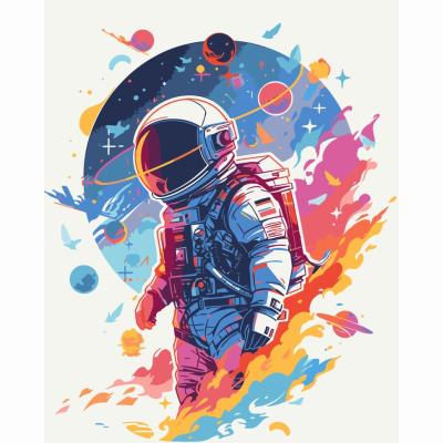 Картина за номерами Art Craft Космічний дослідник 40 х 50 см (16511-AC)