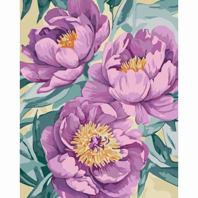 Картина за номерами Art Craft Лілові квітки 40 х 50 см (13161-AC)