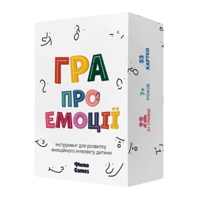 Настільна гра Memo Games Гра про емоції (4820267510410)