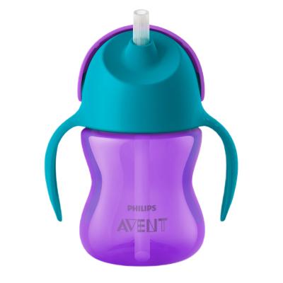 Поїльник Avent з трубочкою-непроливайкою фіолетовий (SCF796/02)