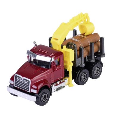 ​​Автомодель Majorette Преміум Ферма Вантажівка Mack Granite з краном та колодами (8503000000/6)