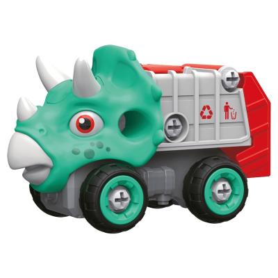 Конструктор Otamanko Трицератопс смітєвоз Блакитний/червоний (5320304)