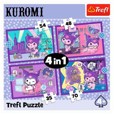Пазли Trefl День з Куромі 4 в 1 (34676)