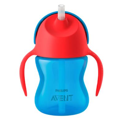 Поїльник Avent з трубочкою-непроливайкою синій (SCF796/01)