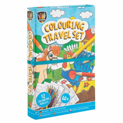 Розмальовка Grafix Ферма 12 олівців (150078_1)