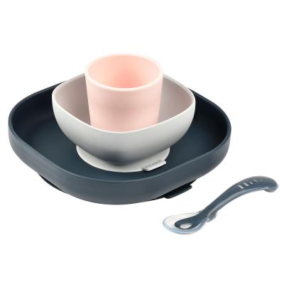 Набір посуду Beaba синьо-рожевий (913506)