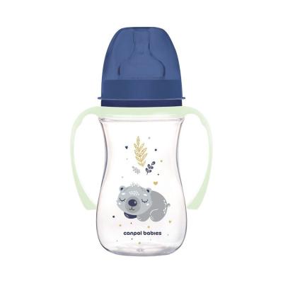 Пляшечка Canpol Easystart Sleepy Koala блакитна (35/237_blu)