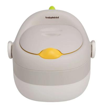 ​Дитячий горщик Babyhood Діно сірий 3 в 1 (BH-144)