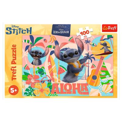 Пазл Trefl Disney Stitch The Movie Стіч та друзі 100 елементів (16495)