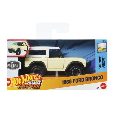 Автомодель Hot Wheels Pull-back speeders 1966 Ford Bronco (HPR70/JCL99)