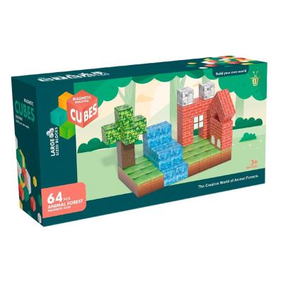 Конструктор My World Магнітні блоки 64 деталі (CJ-4539682)