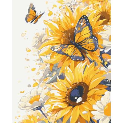 Картина за номерами Art Craft Жовті квіти 40 х 50 см (13149-AC)