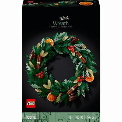 Конструктор LEGO Botanicals Вінок (10340)