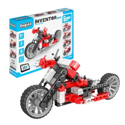 Конструктор Engino Inventor Mechanics Мотоцикл 5 в 1 (IN31)