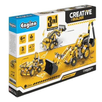 Конструктор Engino Creative Builder Екскаватор 3 в 1 (CB-M30)