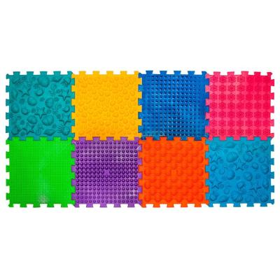 Масажний килимок Ortek Морський Пазл 8 елементів (4820264130109)