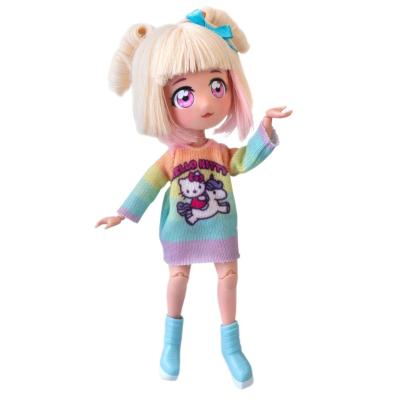 Лялька 4SF Manga Dolls Hello Kitty Стильна Цукерочка-єдиноріг (HKTF2000)