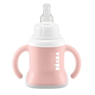 Поїльник Beaba Evoluclip навчальний рожевий (913474)