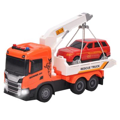 Ігровий набір TechnoDrive Big truck Евакуатор Scania з машиною (6408KS)