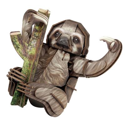 Тривимірний пазл CubicFun Дикі тварини Лінивець (DS1175h)