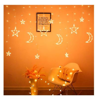Світлодіодна гірлянда-штора StreetGo Місячна ніч (SGMC00003)