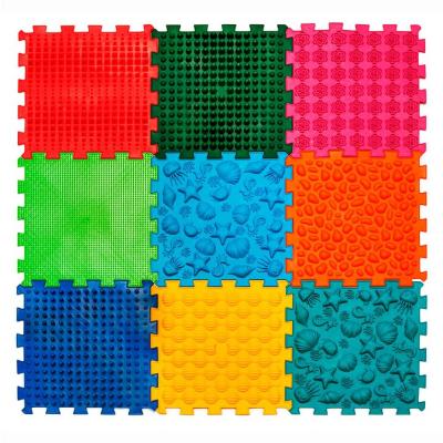 Масажний килимок Ortek Морський Пазли 9 елементів (2000000110486)