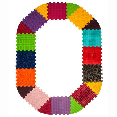 Масажний килимок Ortek Пазли 12 елементів + 8 трикутників (2000000127347)