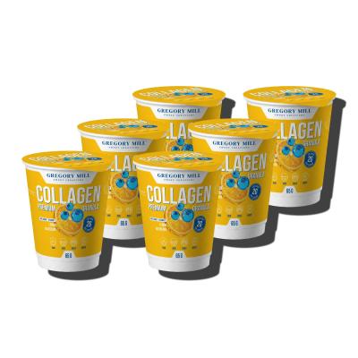 Набір 2Go Колагенова гранола Лимон Чорниця Gregory Mill Premium Granola (6 × 65 г), 390 г