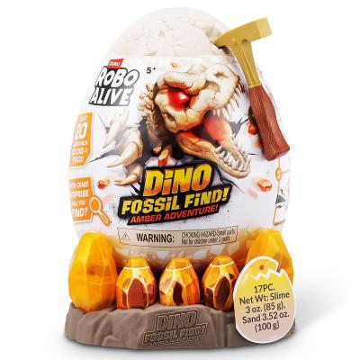 Набір-сюрприз Robo Alive Бурштинові розкопки динозавра S1 (71153)