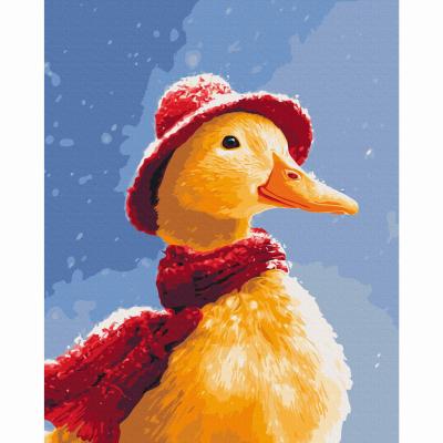 Картина за номерами Brushme Зимова качечка (BS54488)