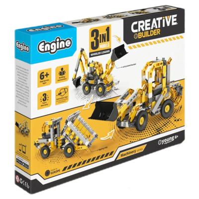 Конструктор Engino Creative Builder Навантажувач 3 в 1 (CB-M20)