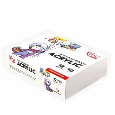 Набір акрилових фарб Rosa start Space Unicorn 12 x 10 мл (322111010)