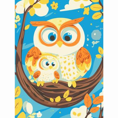 Картина за номерами Art Craft Матуся-Сова 30 х 40 см (15597-AC)