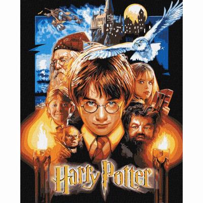 Картина за номерами Ідейка Harry Potter Постер з фарбами металік 40 х 50 (KHO8716)