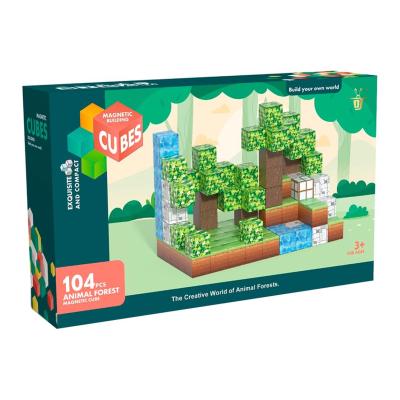 Конструктор My World Магнітні блоки 104 деталі (CJ-4832565)